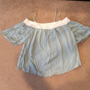 Cold shoulder top